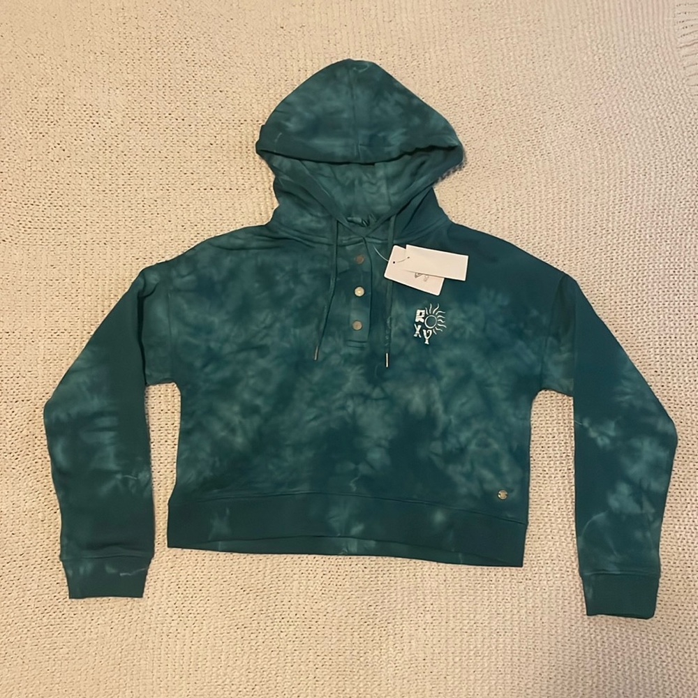 NEW roxy cropped hoodie🩵